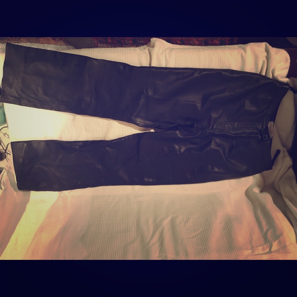 Vintage leather pants